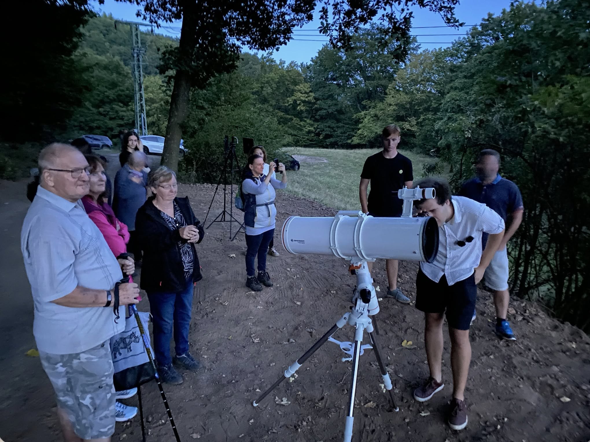 Astronomické pozorování u Ústecké hvězdárny